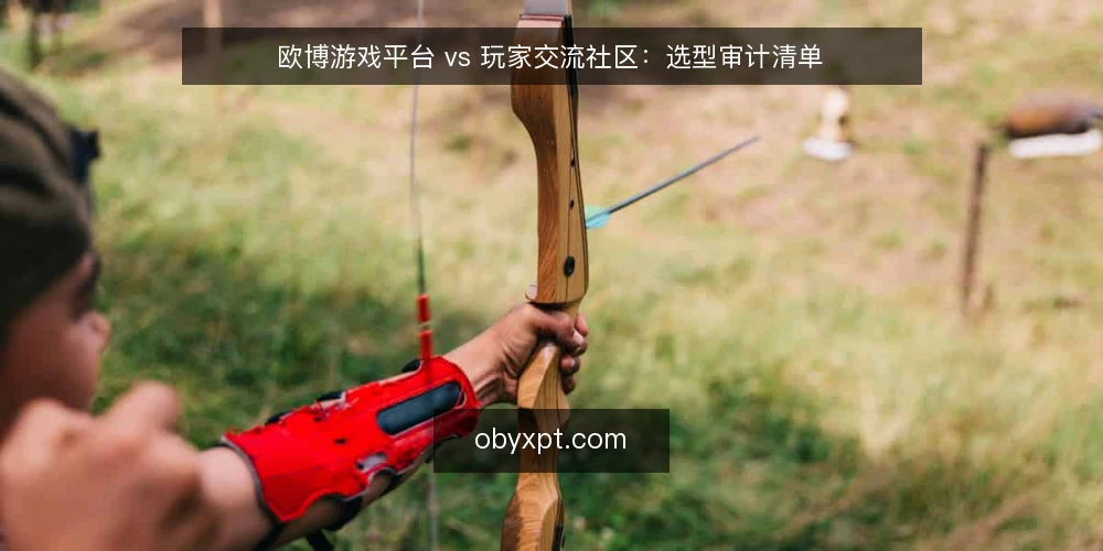 欧博游戏平台 vs 玩家交流社区：选型审计清单 — 为什么现在需要审计平台与社区 配图